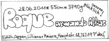 Babyanzeige von Roque  von Nordwest-Zeitung