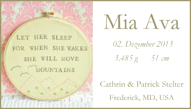 Anzeige für Mia Ava Stelter vom 14.12.2013 aus Nordwest-Zeitung