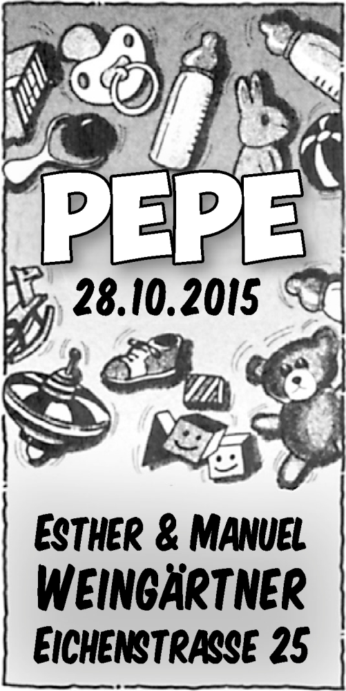 Anzeige für Pepe  vom 31.10.2015 aus Nordwest-Zeitung