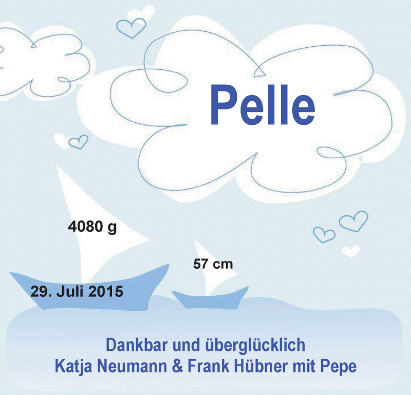 Anzeige für Pelle  vom 08.08.2015 aus Nordwest-Zeitung