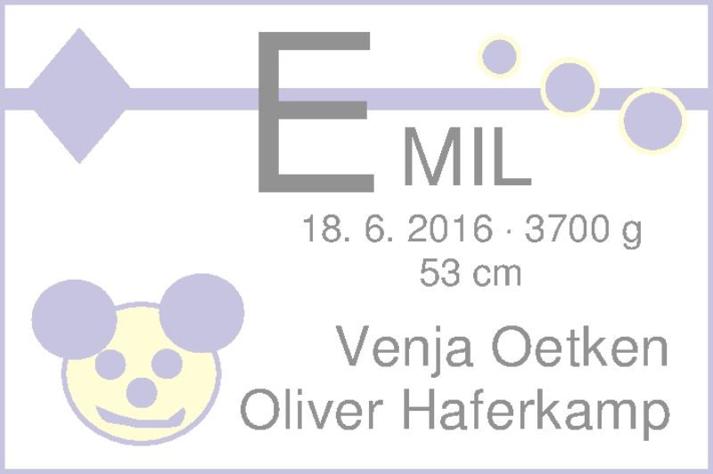 Anzeige für Emil  vom 02.07.2016 aus Nordwest-Zeitung